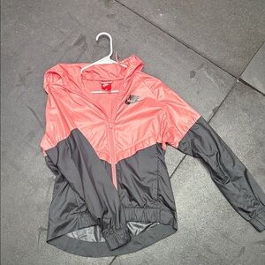 Nike Women's Coral and Black Utility Jacket